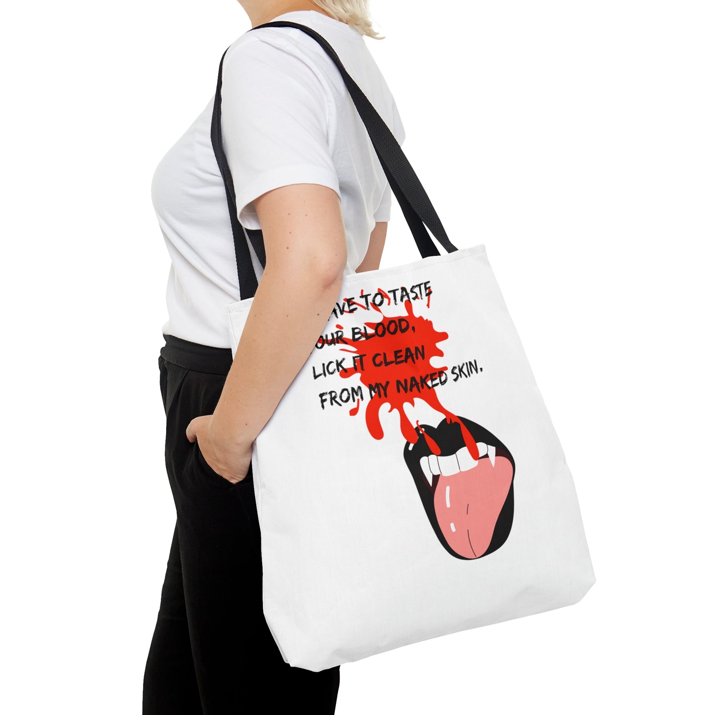 LICK YOU CLEAN Tote Bag (AOP)