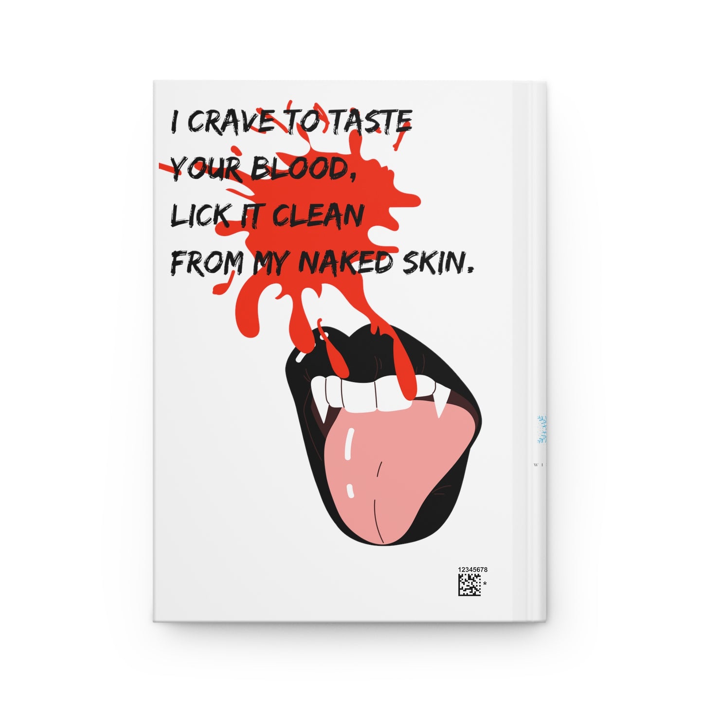 LICK YOU CLEAN Hardcover Journal Matte