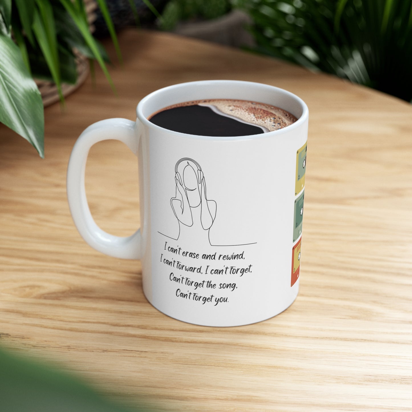 SONG STUCK IN MY HEAD Ceramic Mug 11oz