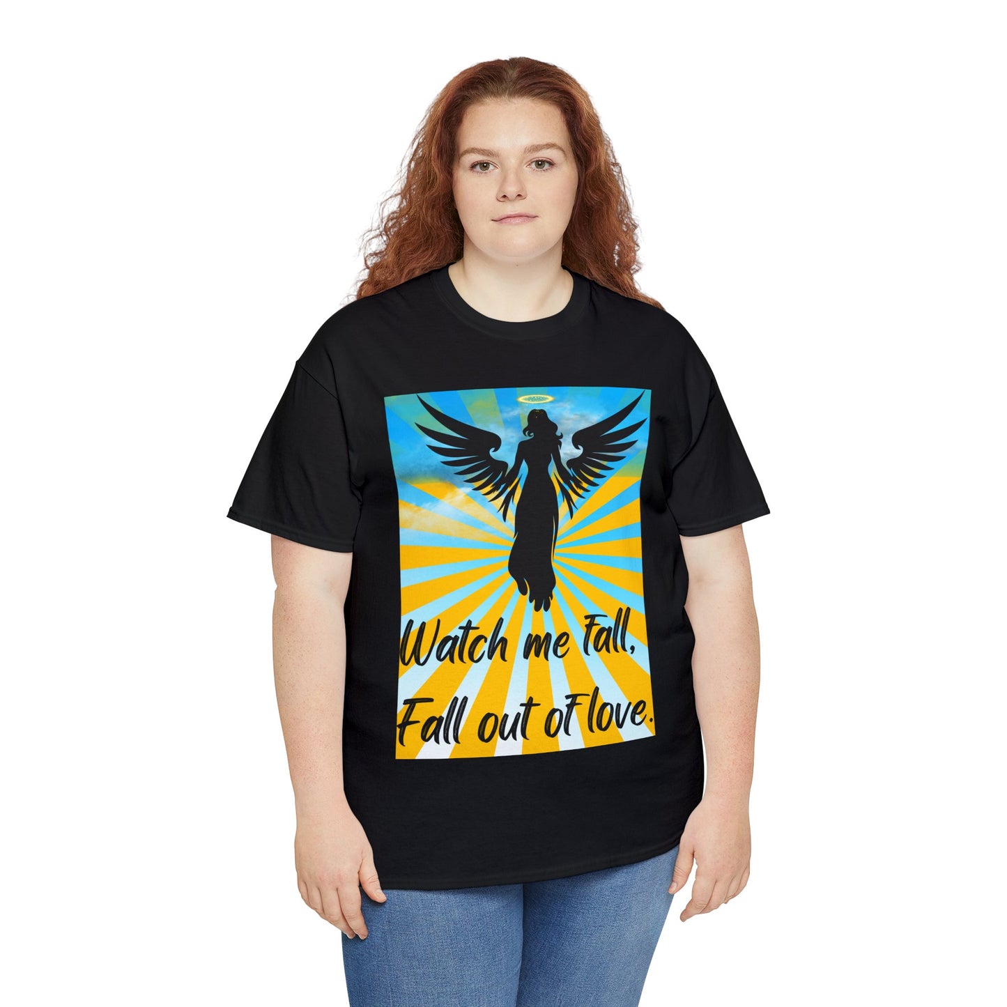 FALL OUT OF LOVE Unisex Heavy Cotton Tee