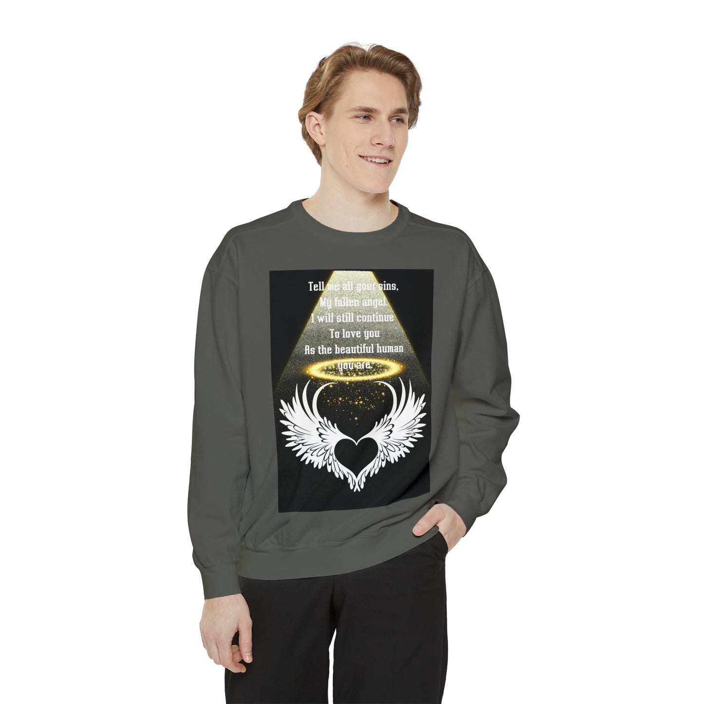 FALLEN ANGEL Unisex Garment-Dyed Sweatshirt