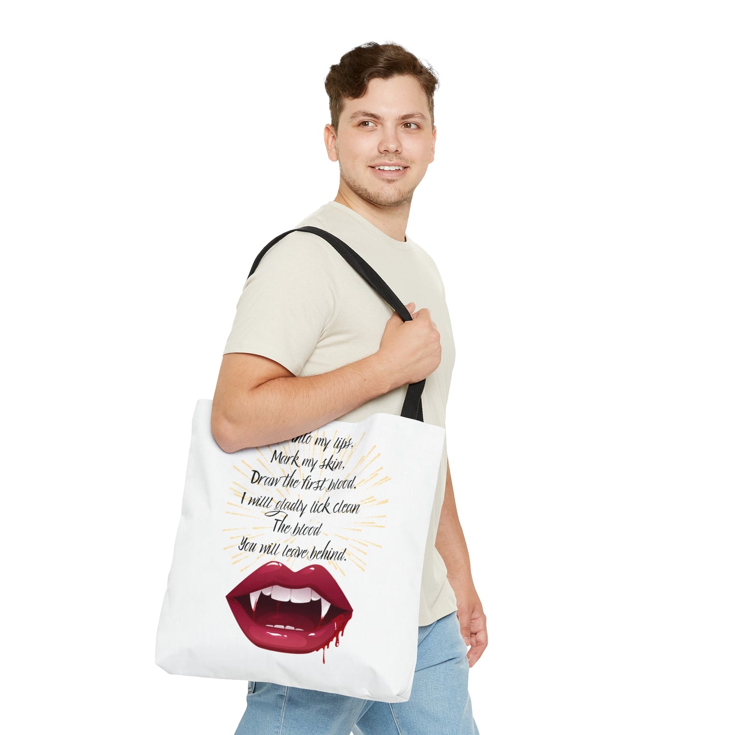 HALLOWEEN KISS Tote Bag (AOP)