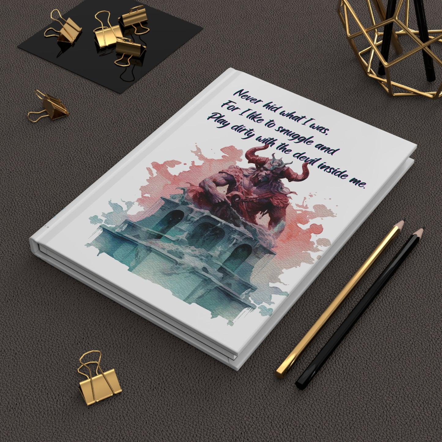 DEMON LOVER Hardcover Journal Matte