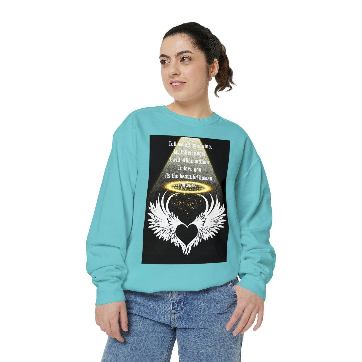 FALLEN ANGEL Unisex Garment-Dyed Sweatshirt