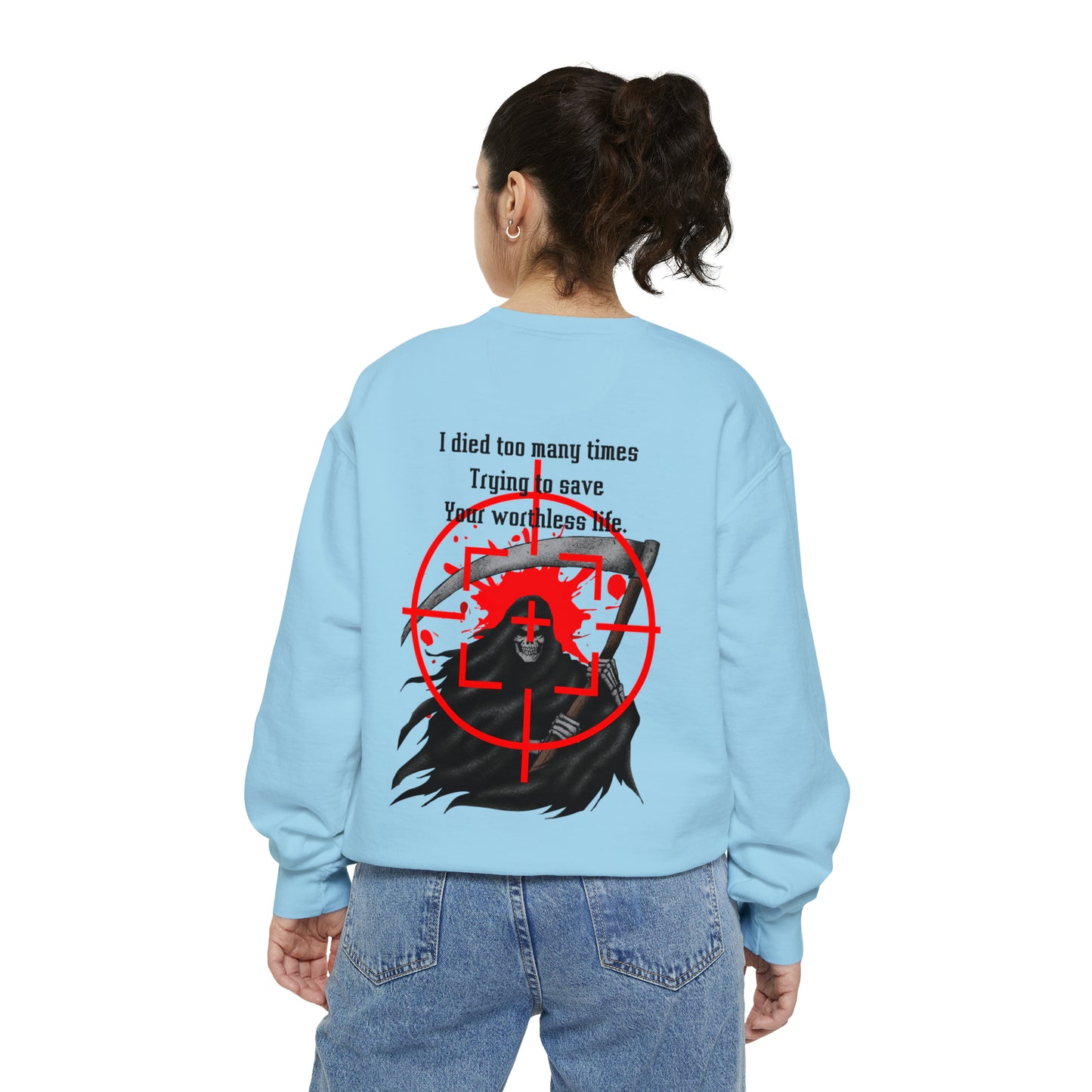 GAMER GIRL Unisex Garment-Dyed Sweatshirt