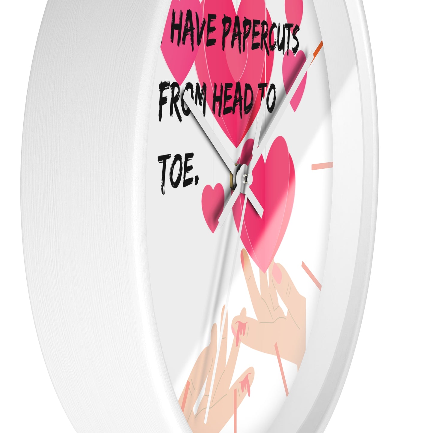 ORIGAMI LOVE Wall Clock