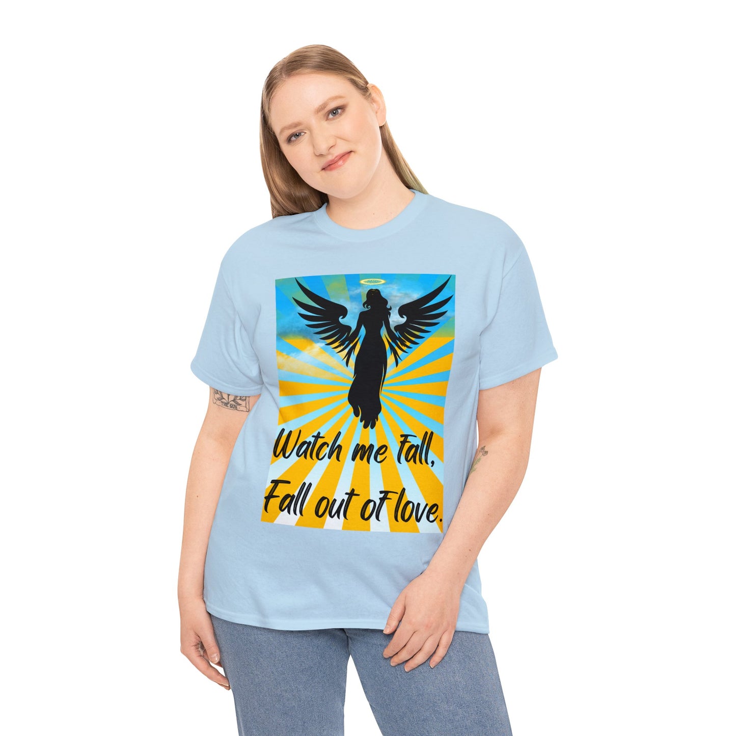 FALL OUT OF LOVE Unisex Heavy Cotton Tee