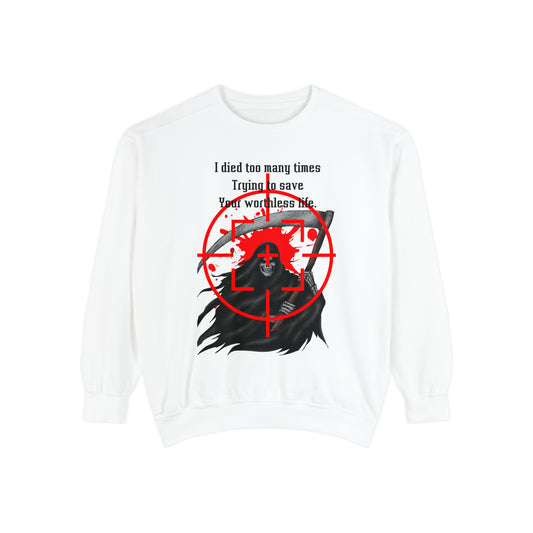 GAMER GIRL Unisex Garment-Dyed Sweatshirt