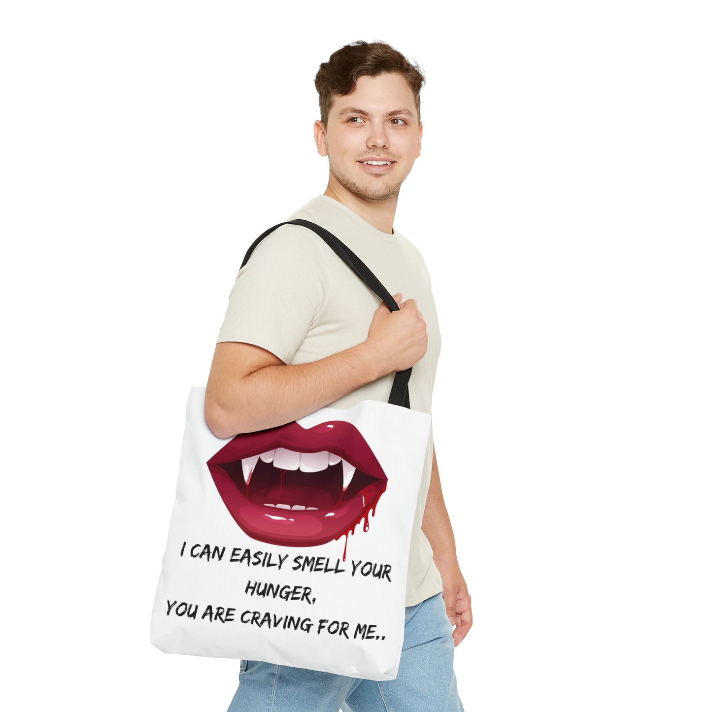 MY VAMPIRE KISS Tote Bag (AOP)