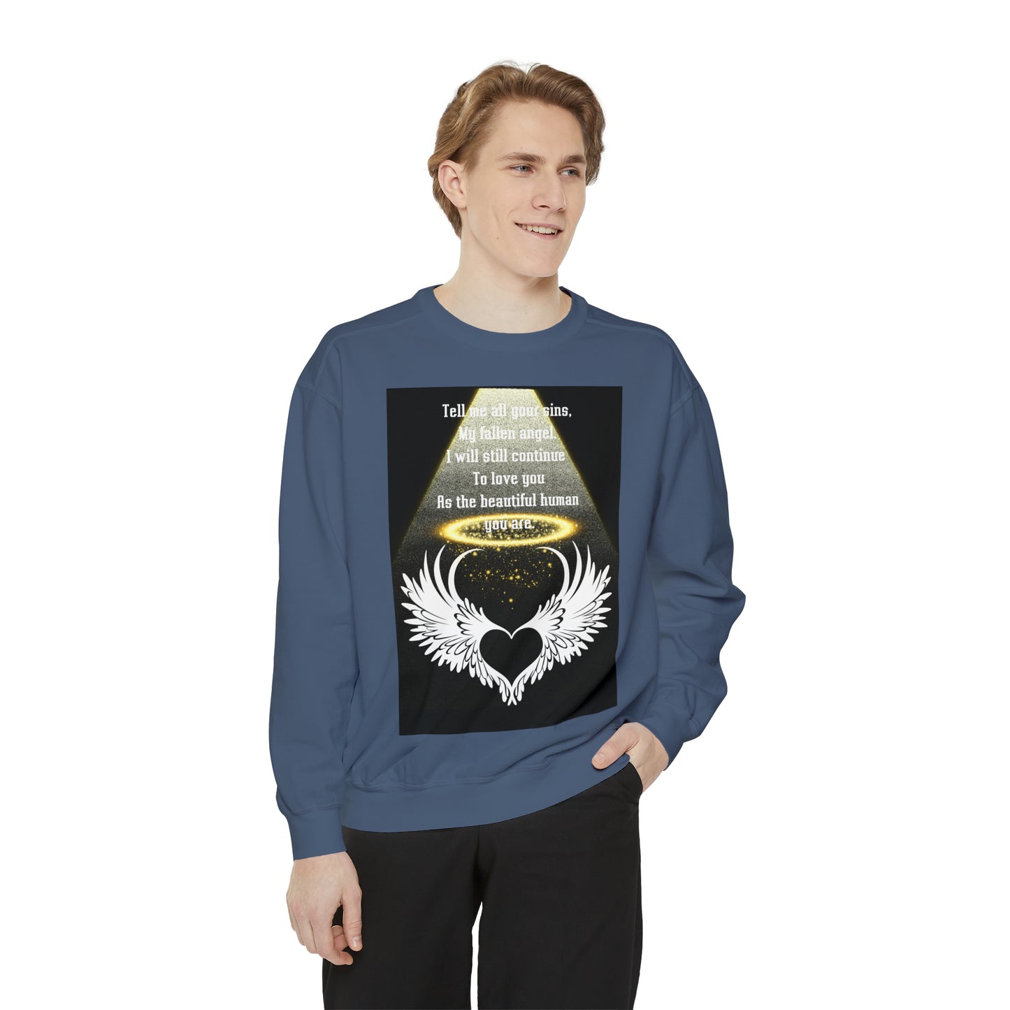 FALLEN ANGEL Unisex Garment-Dyed Sweatshirt