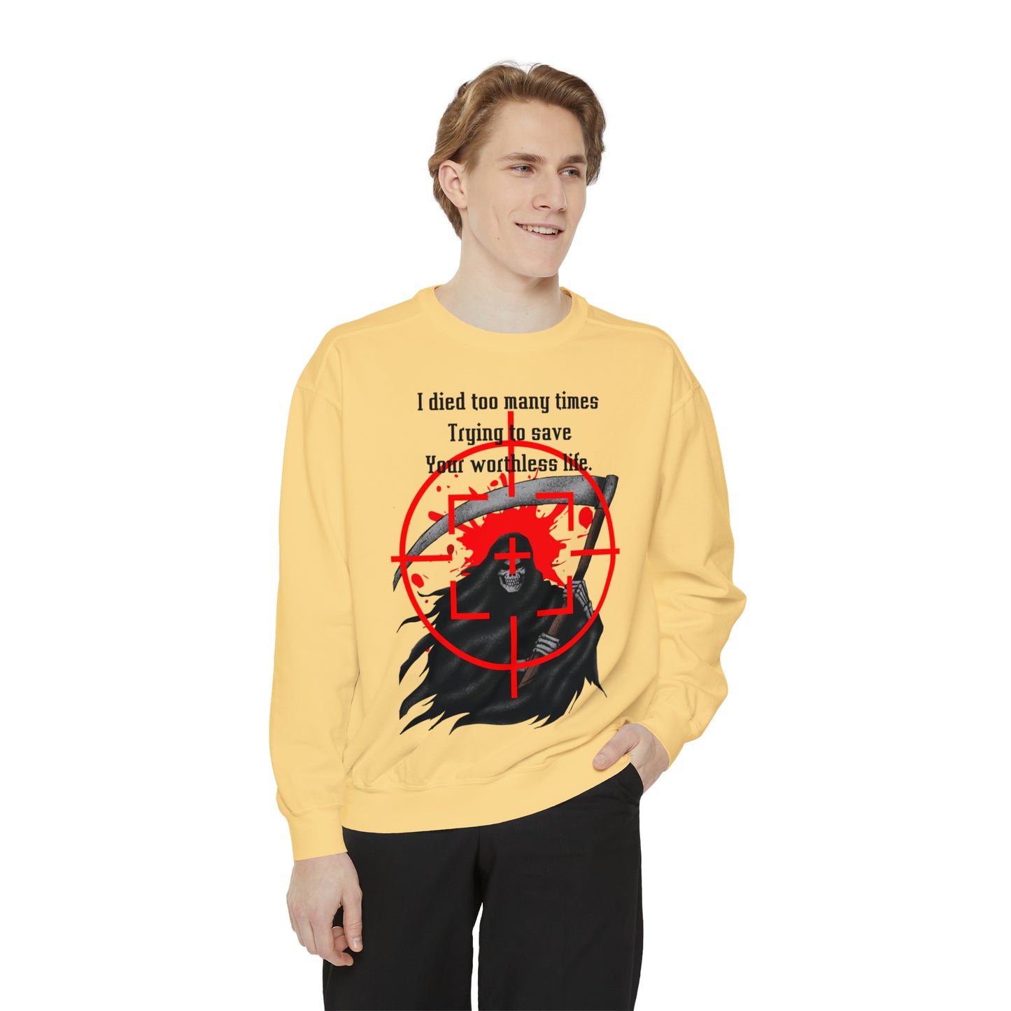 GAMER GIRL Unisex Garment-Dyed Sweatshirt