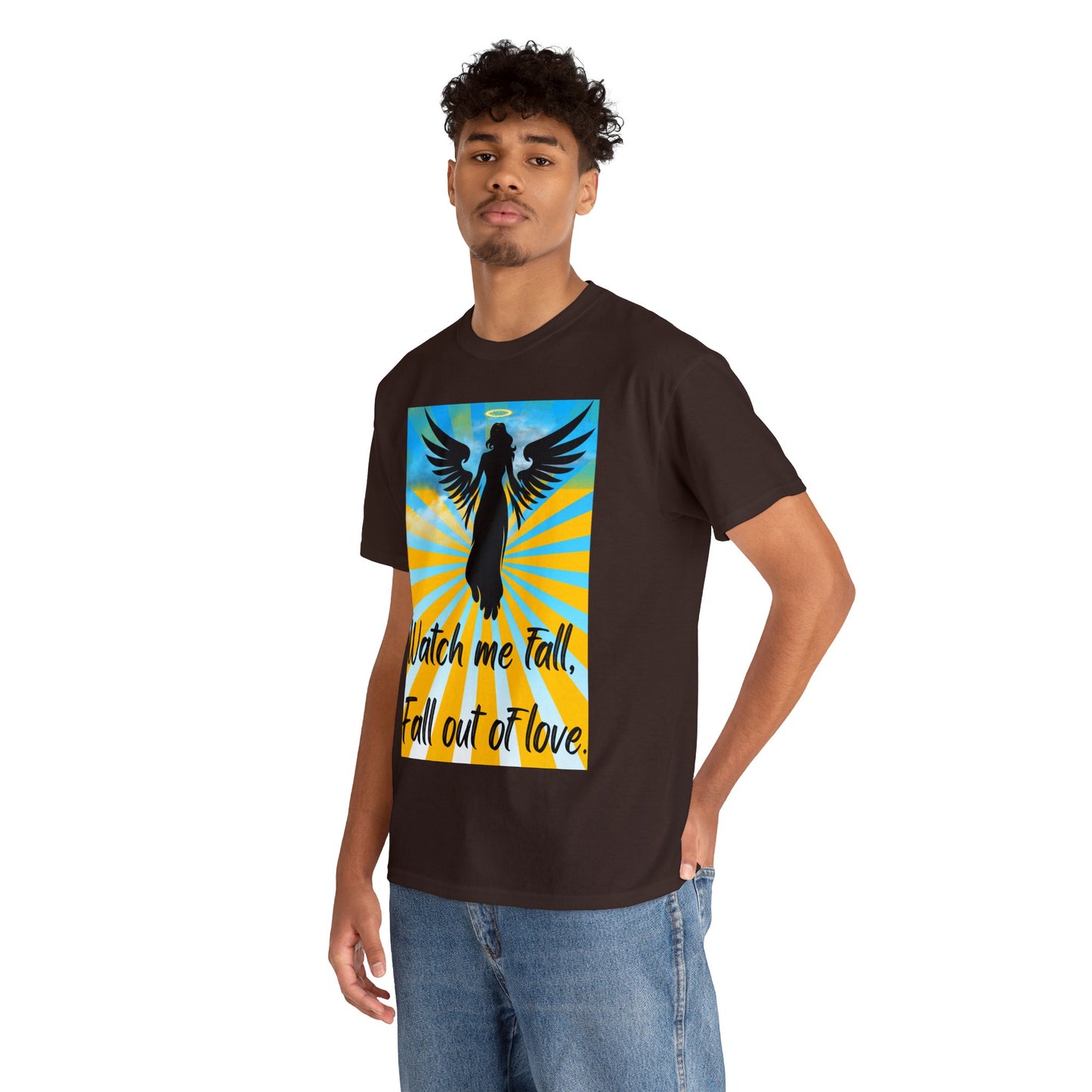 FALL OUT OF LOVE Unisex Heavy Cotton Tee