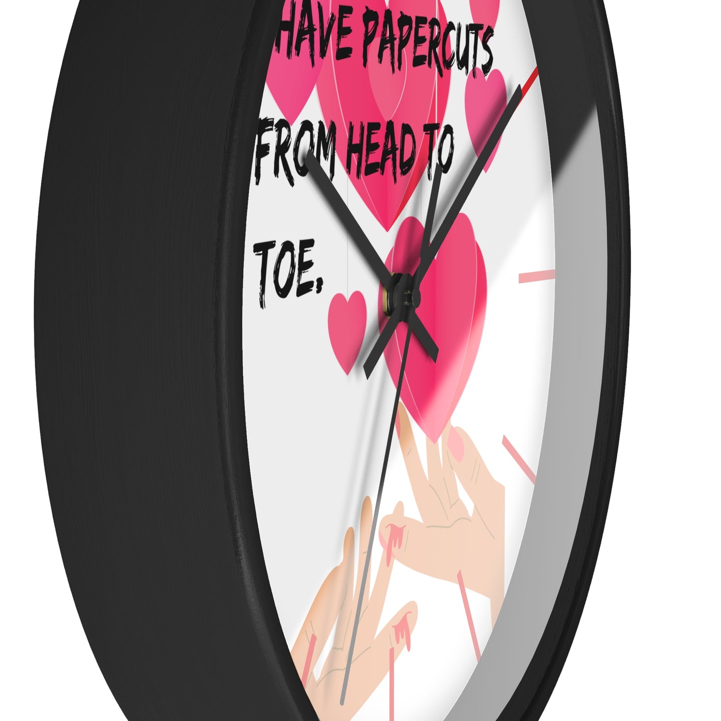 ORIGAMI LOVE Wall Clock