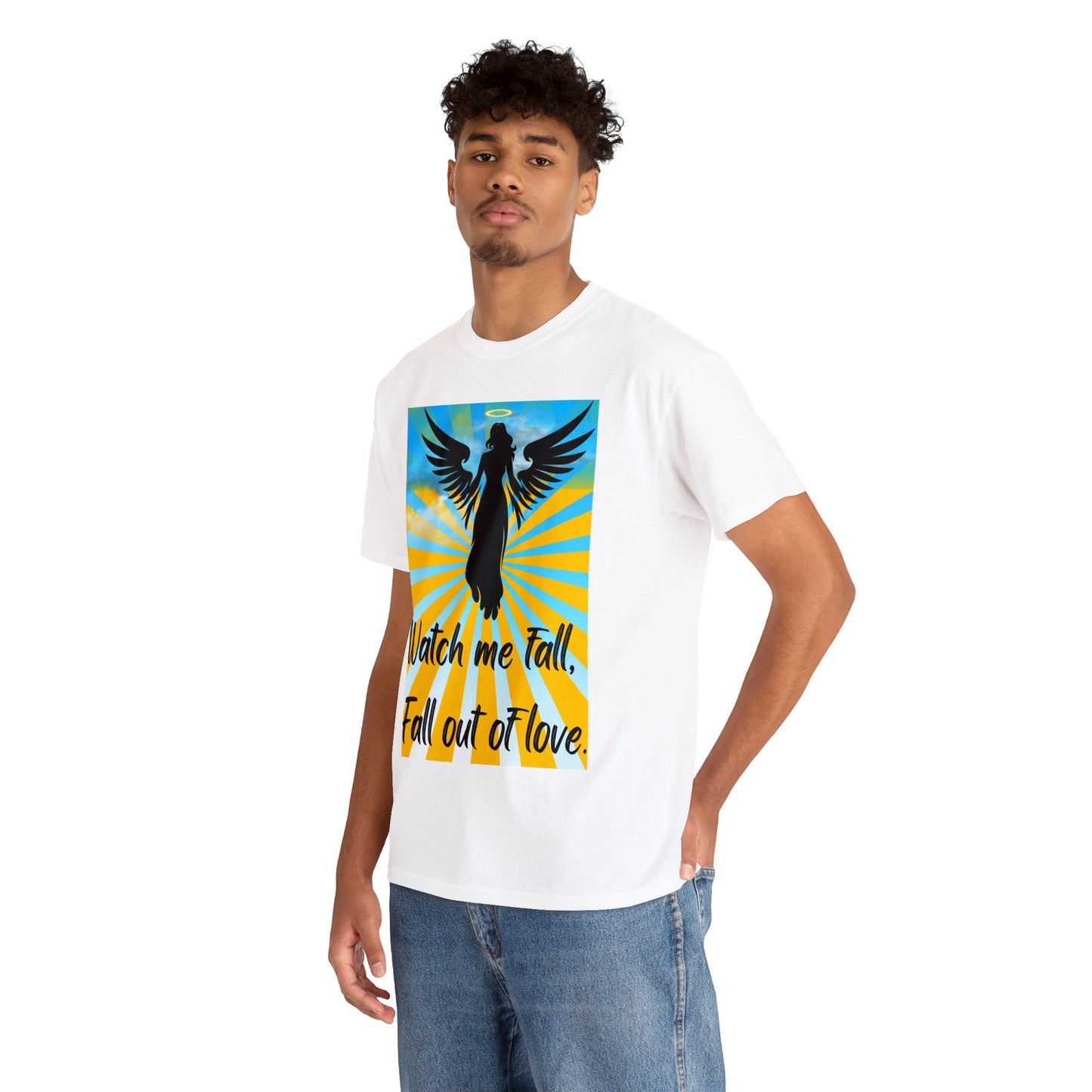 FALL OUT OF LOVE Unisex Heavy Cotton Tee