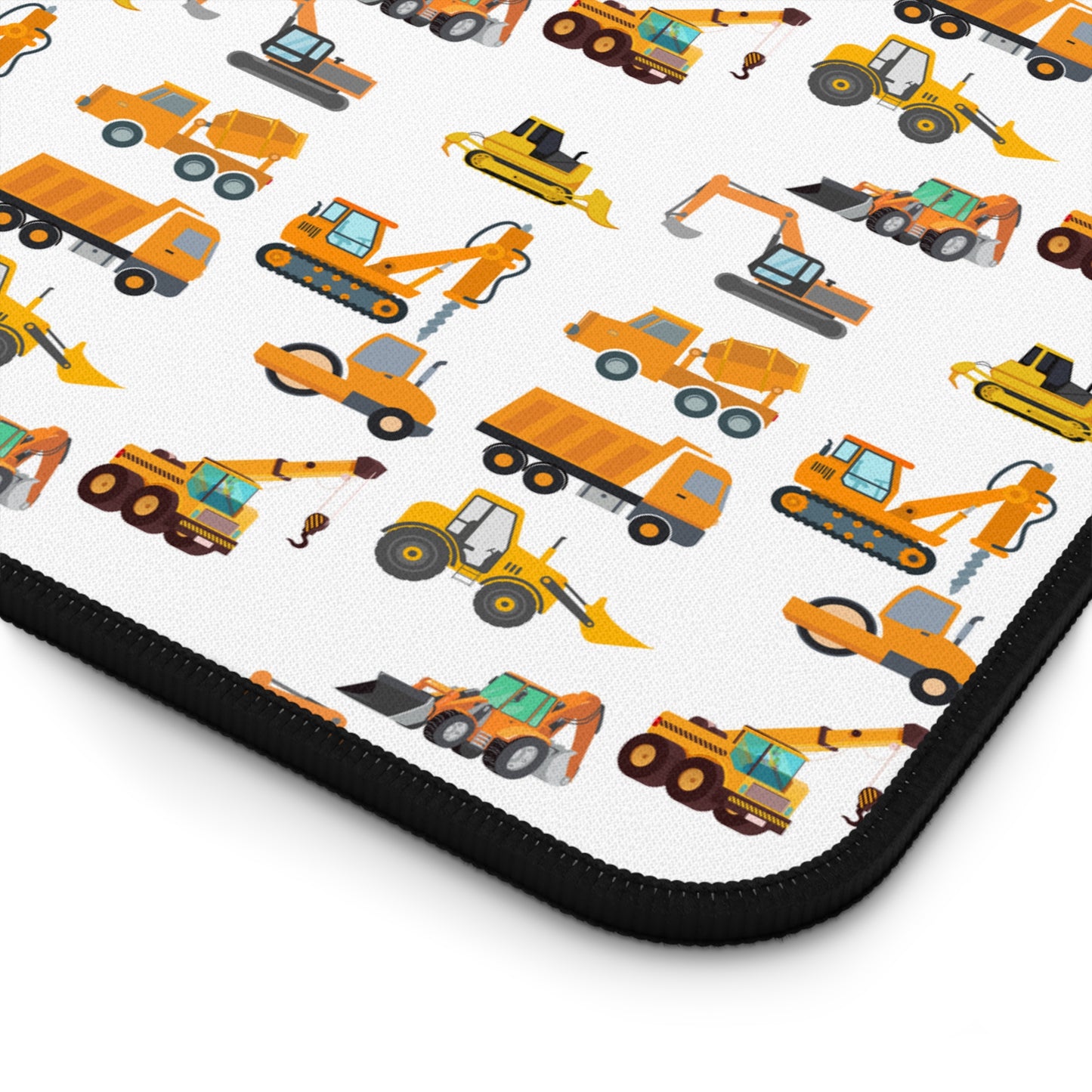 CONSTRUCTION TRUCKS Desk Mat