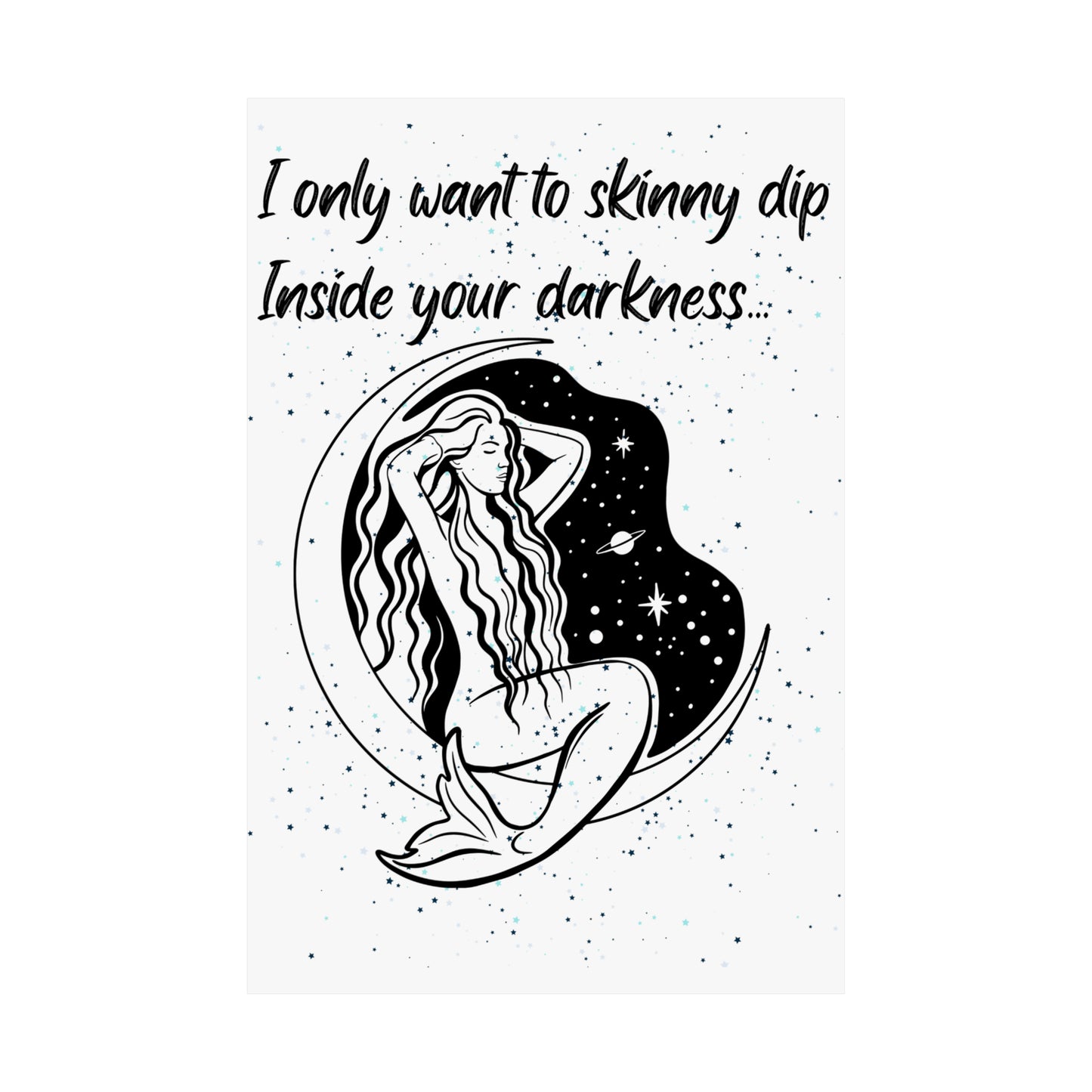 SKINNY DIP  Matte Vertical Posters