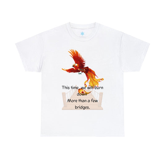 BRIDGES Unisex Heavy Cotton Tee