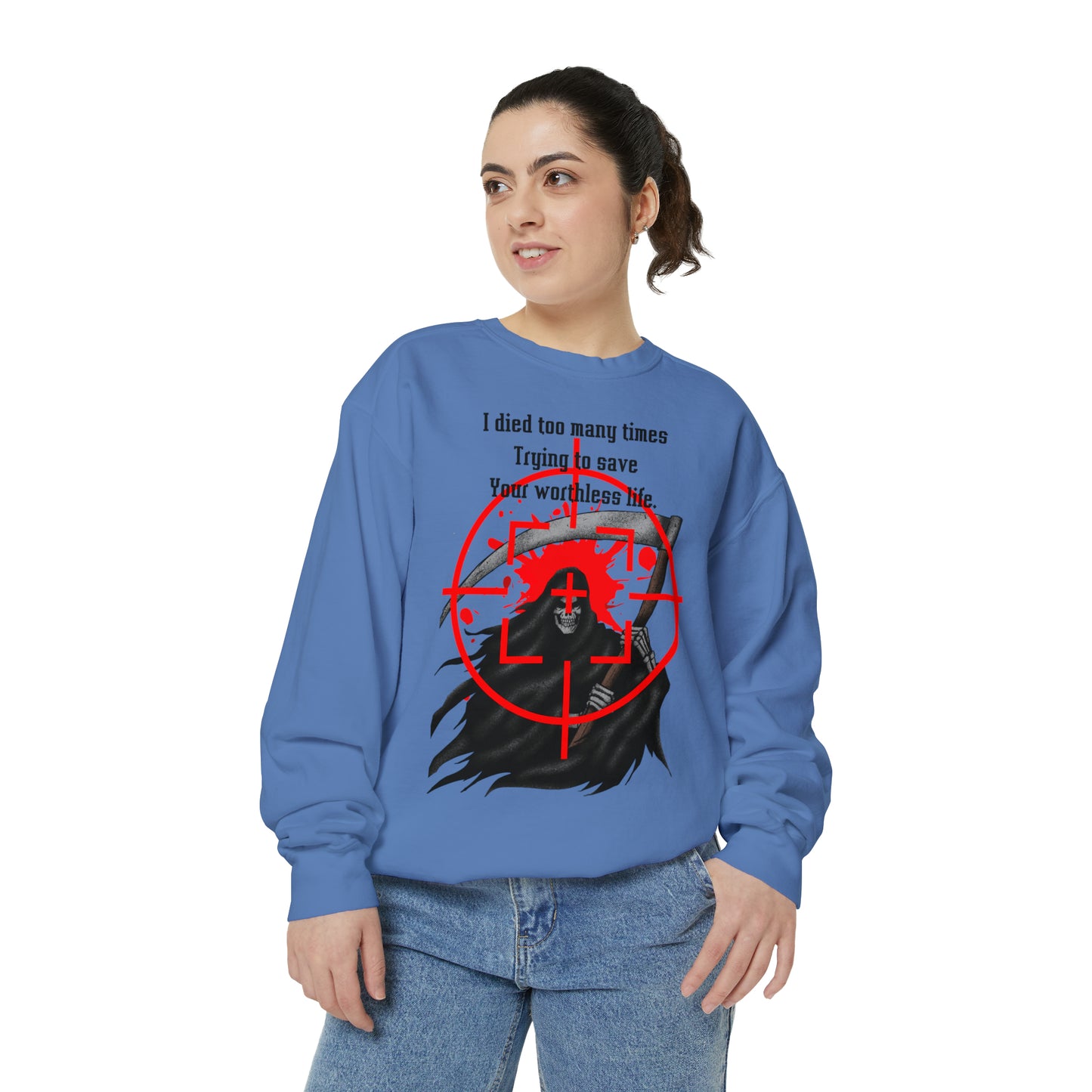 GAMER GIRL Unisex Garment-Dyed Sweatshirt