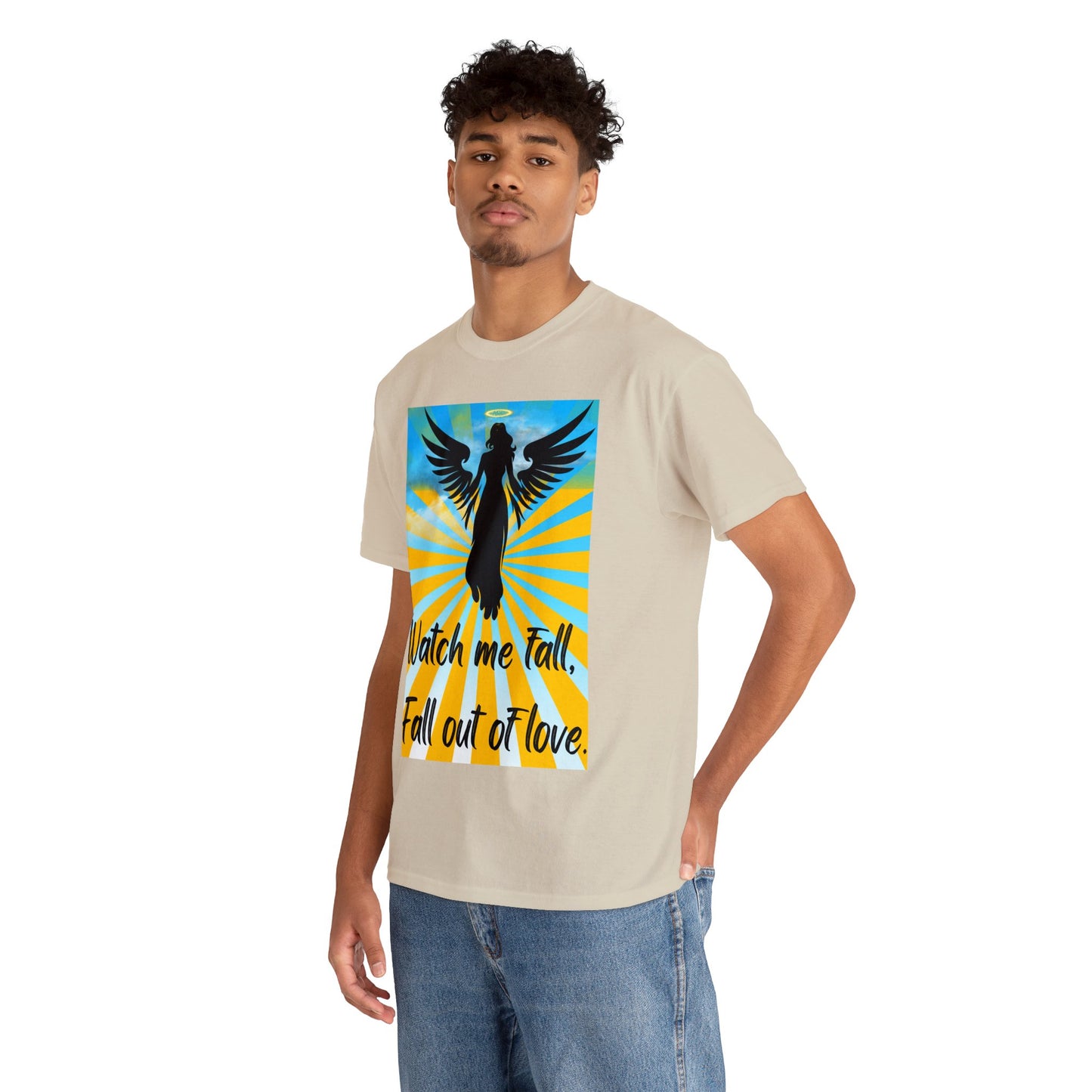 FALL OUT OF LOVE Unisex Heavy Cotton Tee