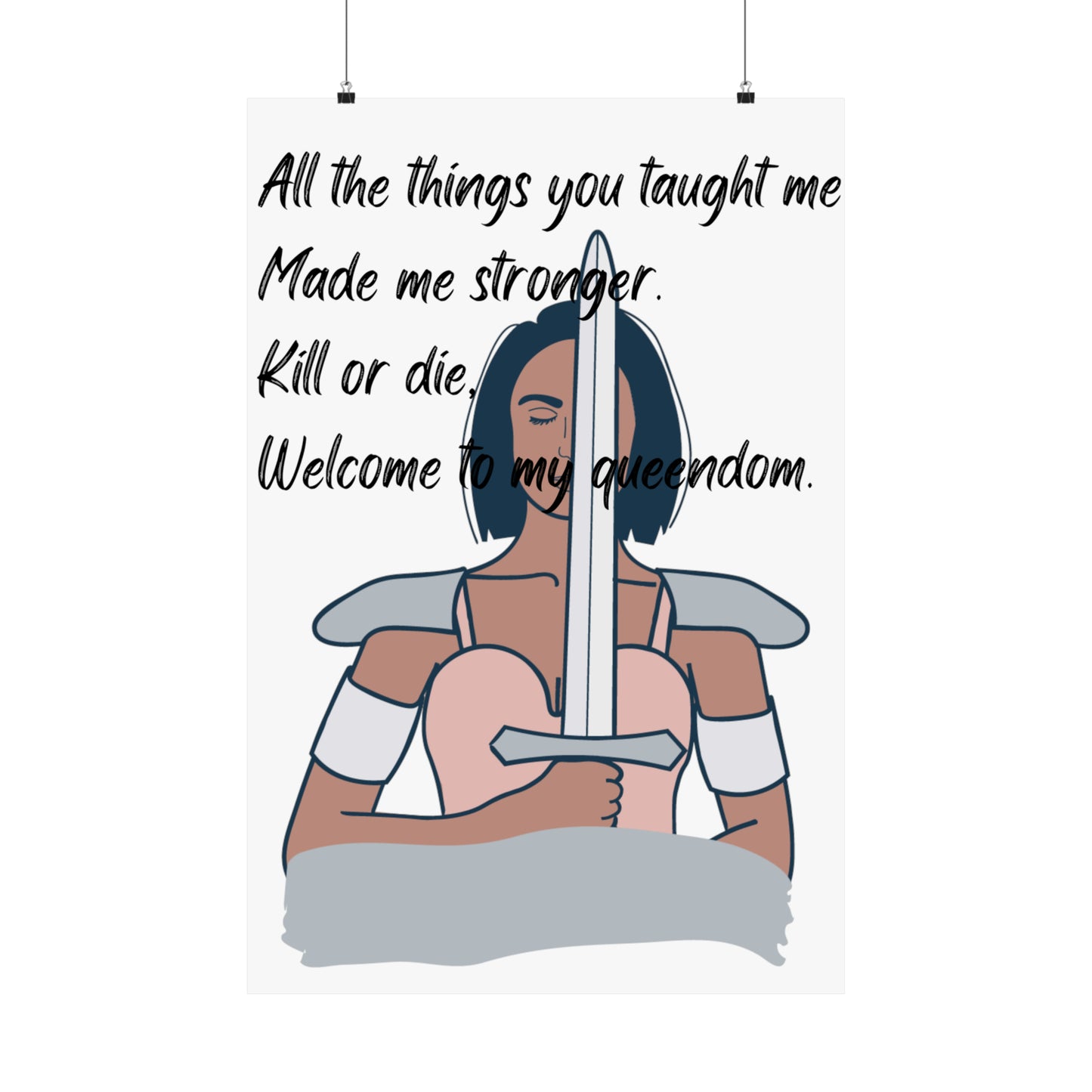 QUEENDOM   Matte Vertical Posters