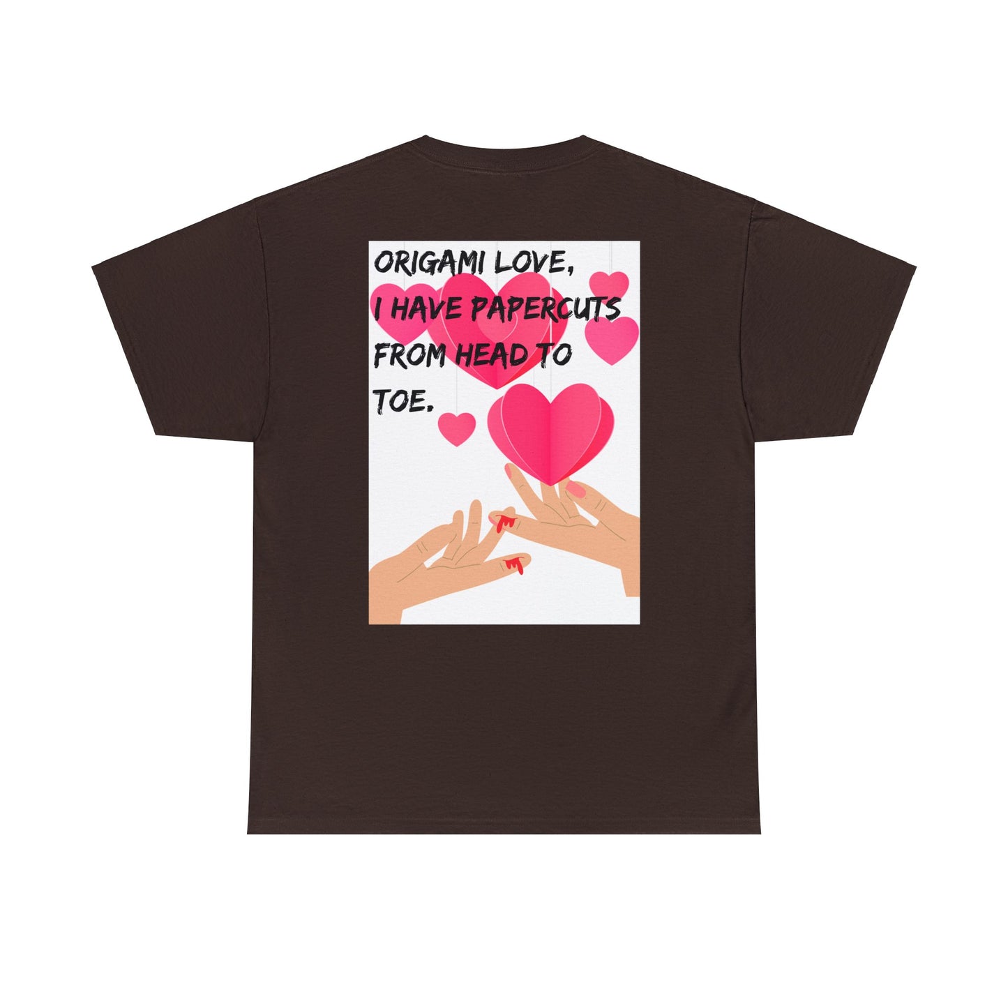 ORIGAME LOVE Unisex Heavy Cotton Tee