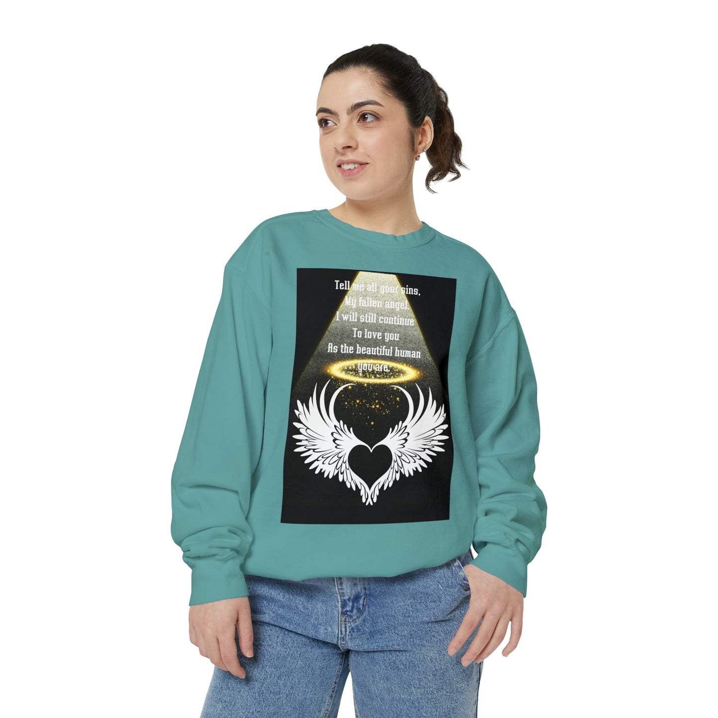FALLEN ANGEL Unisex Garment-Dyed Sweatshirt