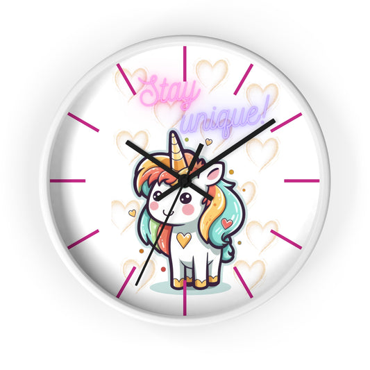 STAY UNIQUE LOVE Wall Clock