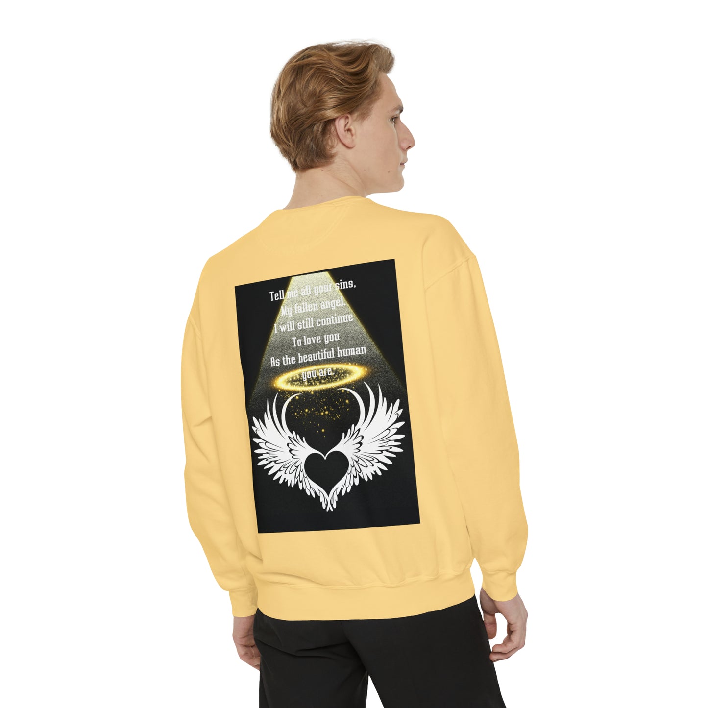 FALLEN ANGEL Unisex Garment-Dyed Sweatshirt
