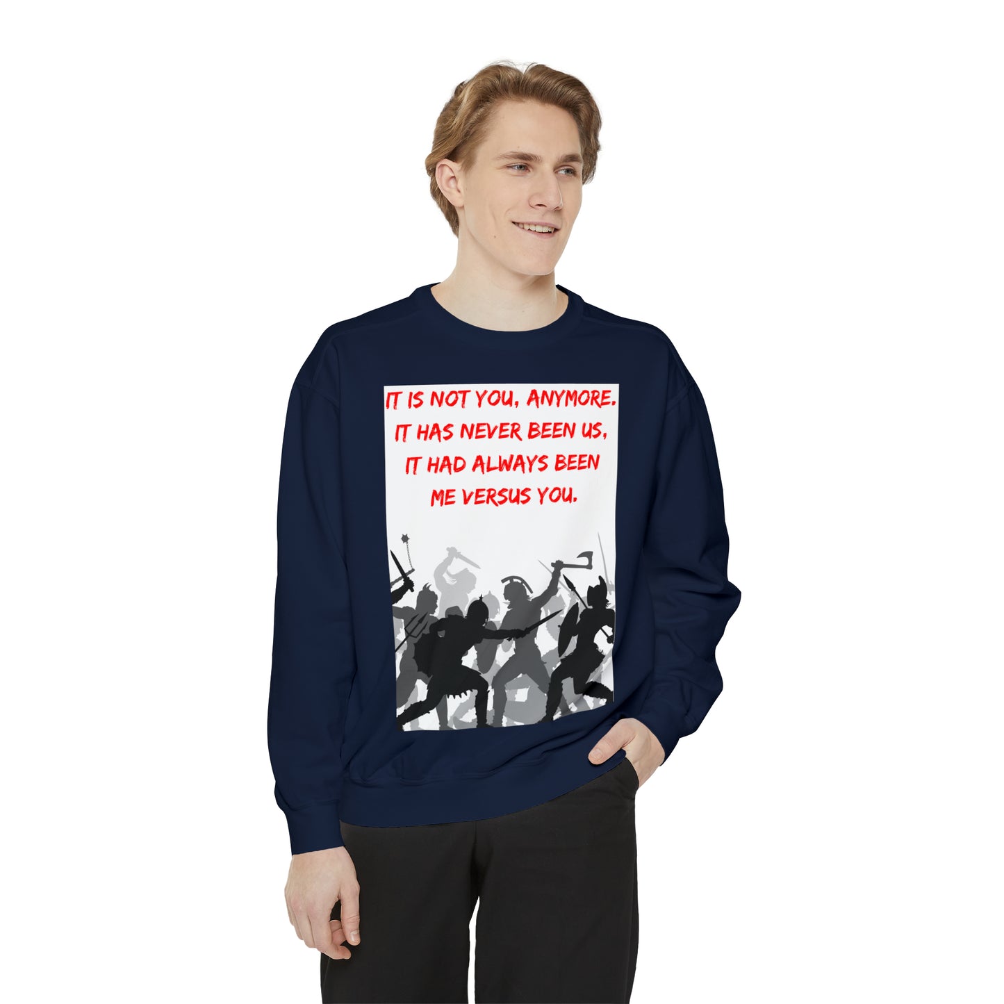WARZONE  Unisex Garment-Dyed Sweatshirt