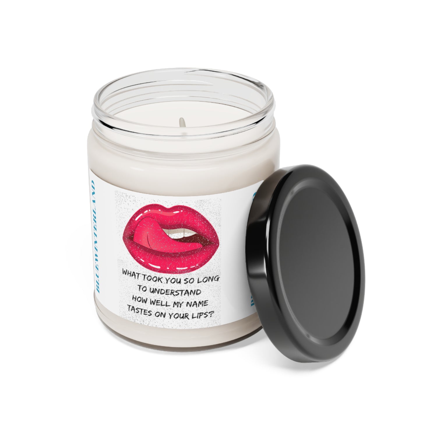 MY NAME ON YOUR LIPS Scented Soy Candle, 9oz