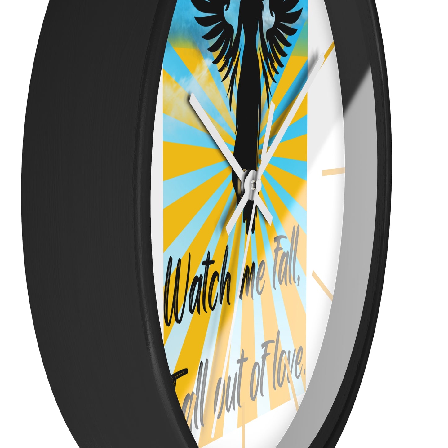 FALL OUT OF LOVE Wall Clock
