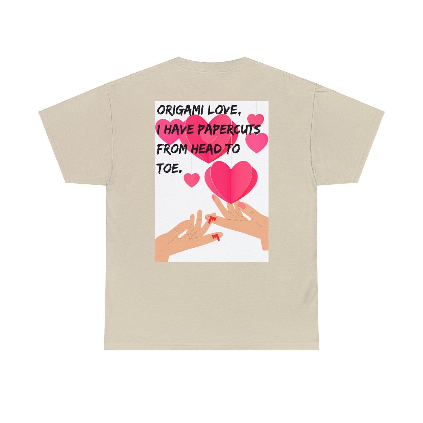 ORIGAME LOVE Unisex Heavy Cotton Tee