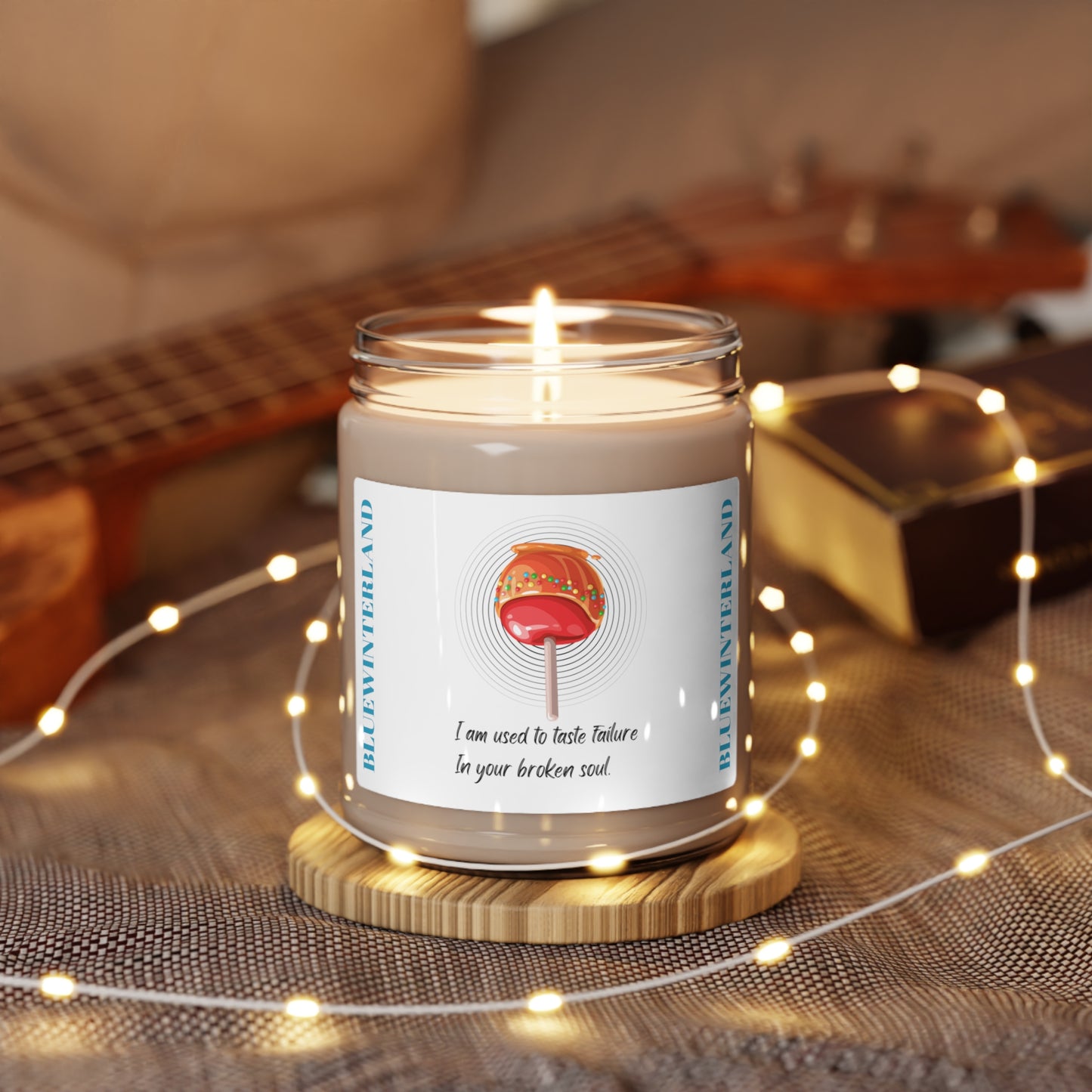 APPLE CANDY FAILURE  Scented Soy Candle, 9oz