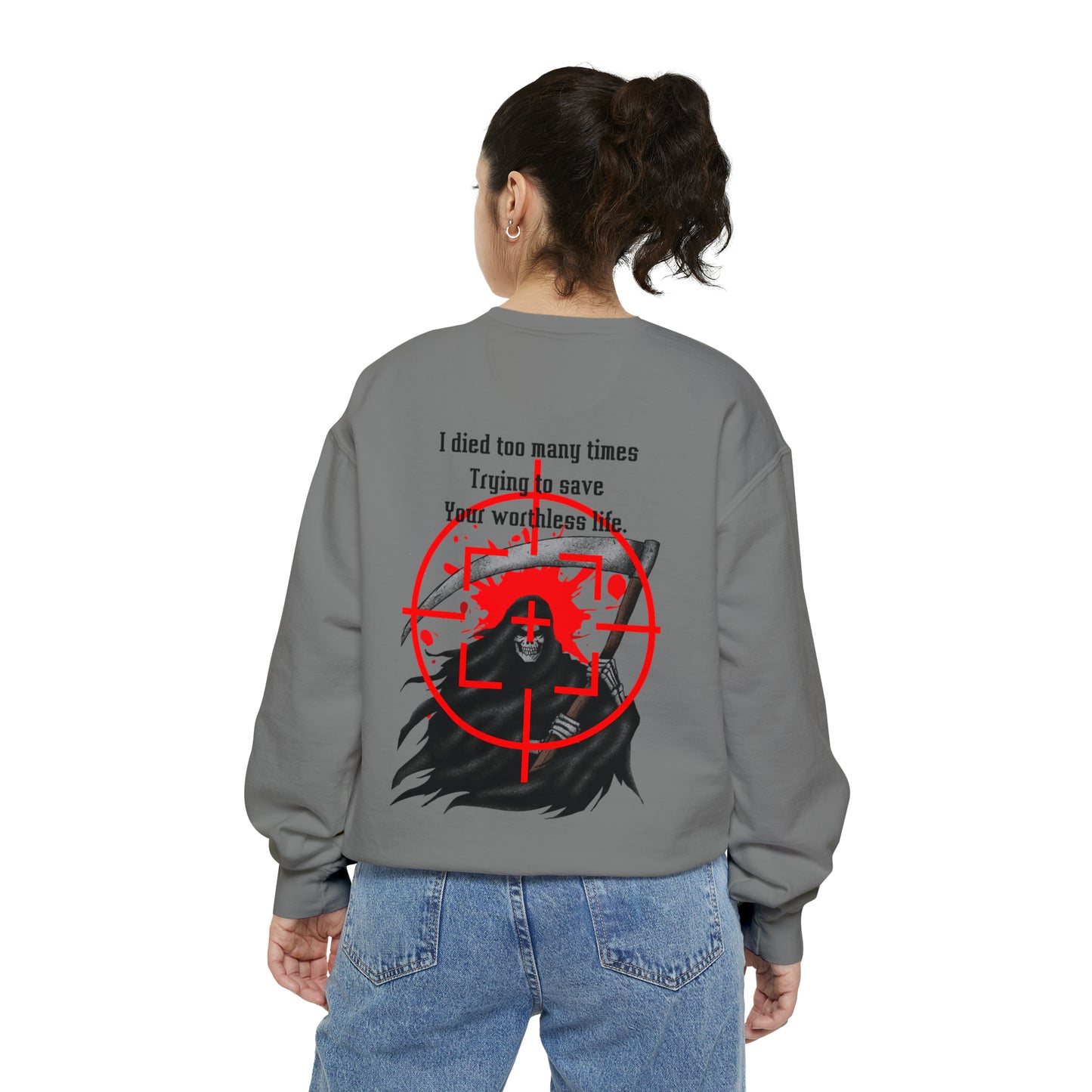 GAMER GIRL Unisex Garment-Dyed Sweatshirt