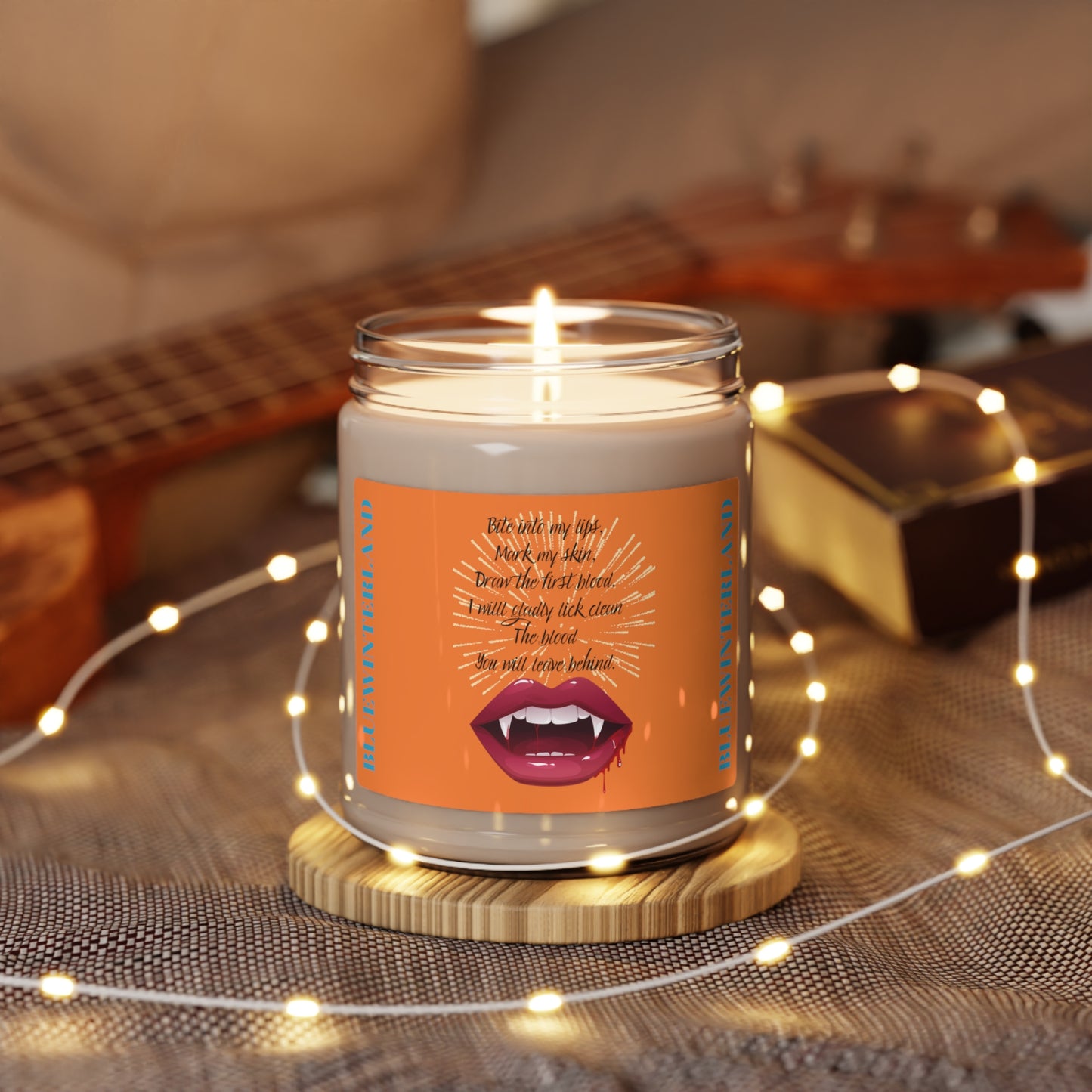 HALLOWEEN KISS Scented Soy Candle, 9oz