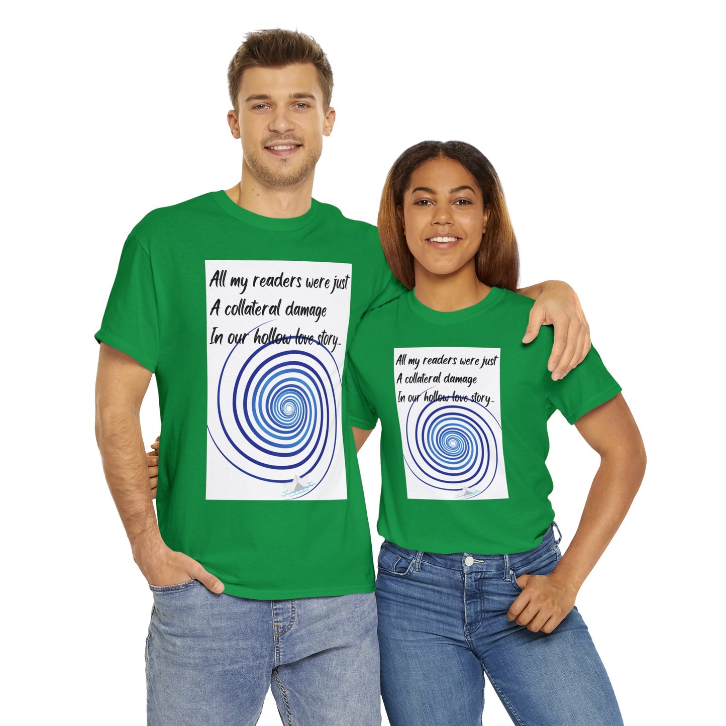 COLLATERAL DAMAGE Unisex Heavy Cotton Tee