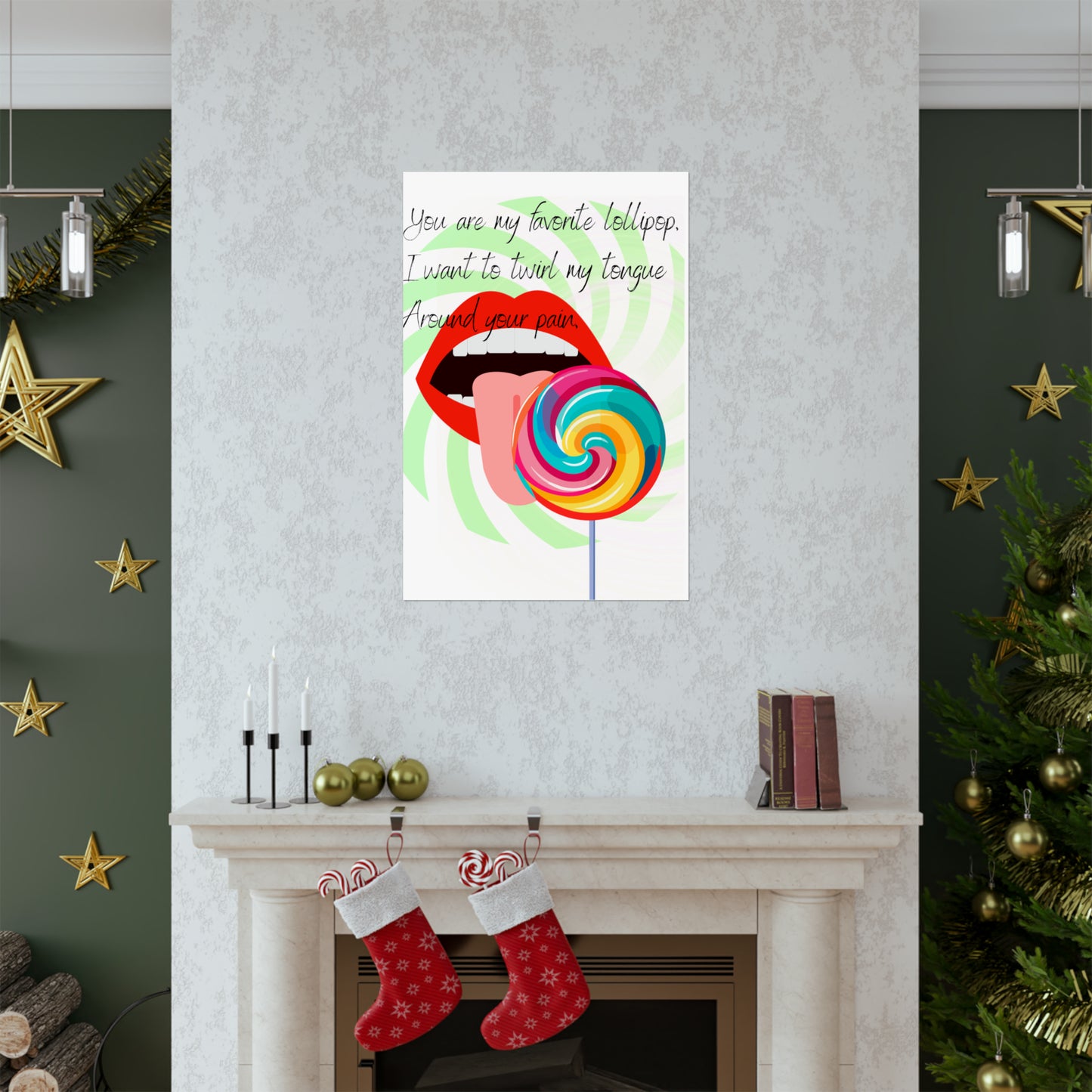LOLLIPOP DREAMS  Matte Vertical Posters