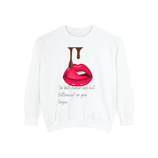 SWEET HELL Unisex Garment-Dyed Sweatshirt