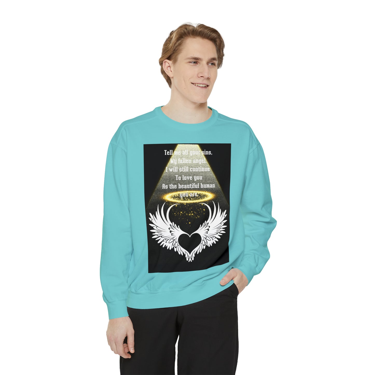 FALLEN ANGEL Unisex Garment-Dyed Sweatshirt