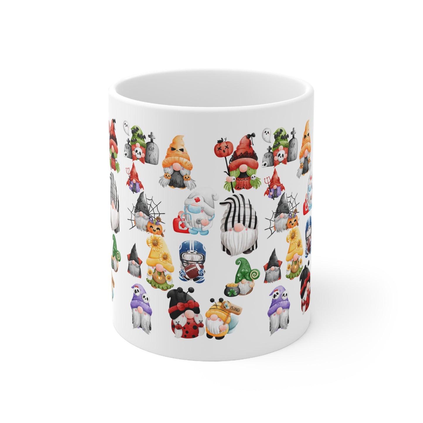 GNOMES OF HALLOWEEN Ceramic Mug 11oz