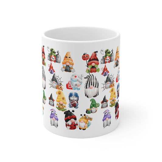 GNOMES OF HALLOWEEN Ceramic Mug 11oz