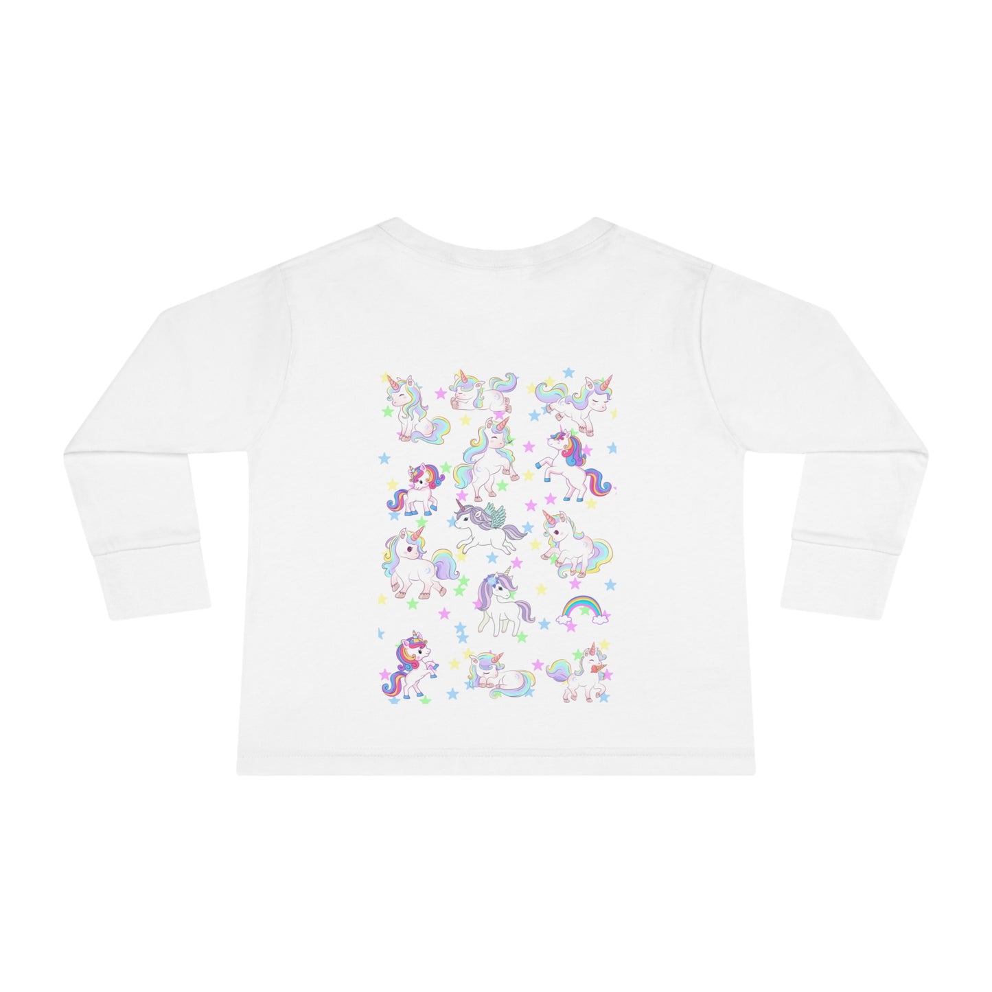 UNICORN LOVE Toddler Long Sleeve Tee