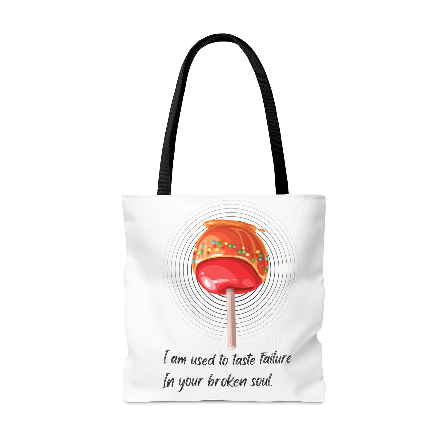 APPLE CANDY FAILURE  Tote Bag (AOP)