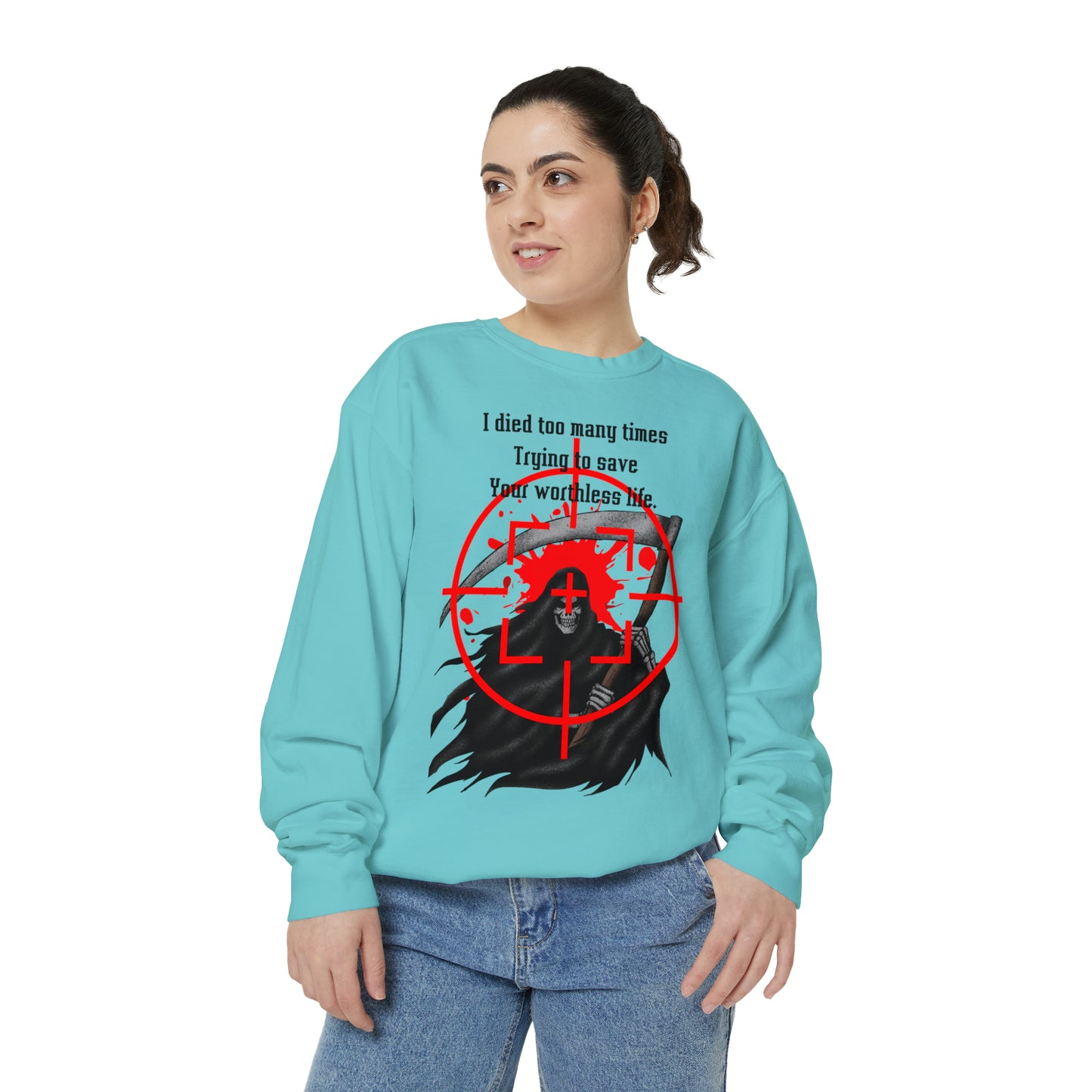 GAMER GIRL Unisex Garment-Dyed Sweatshirt