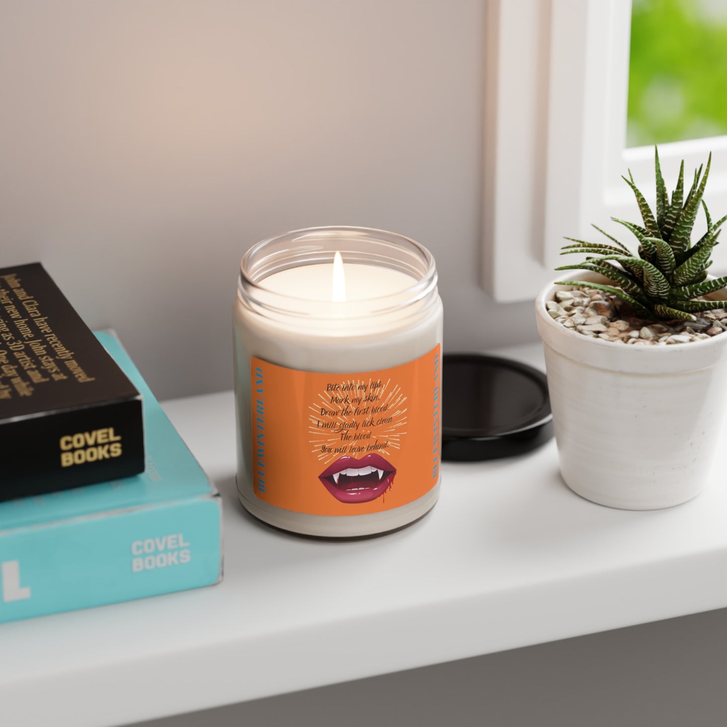 HALLOWEEN KISS Scented Soy Candle, 9oz