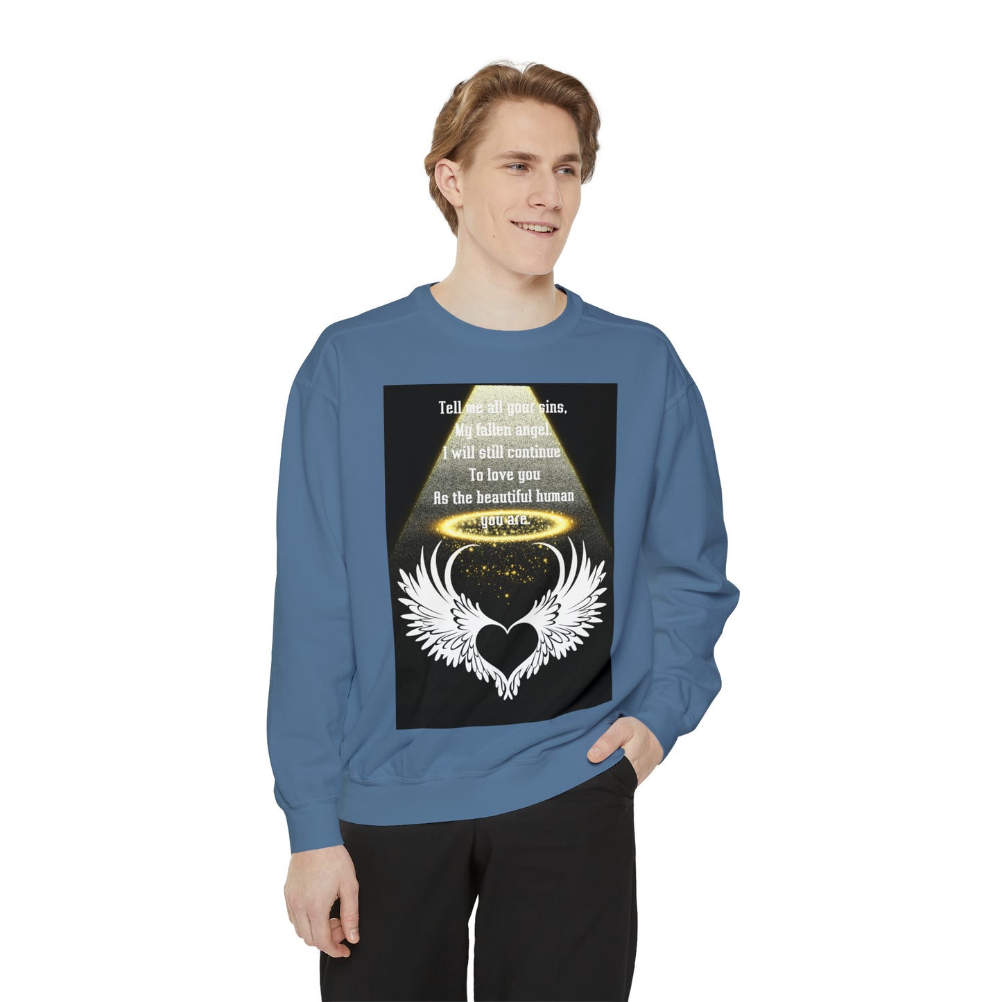 FALLEN ANGEL Unisex Garment-Dyed Sweatshirt