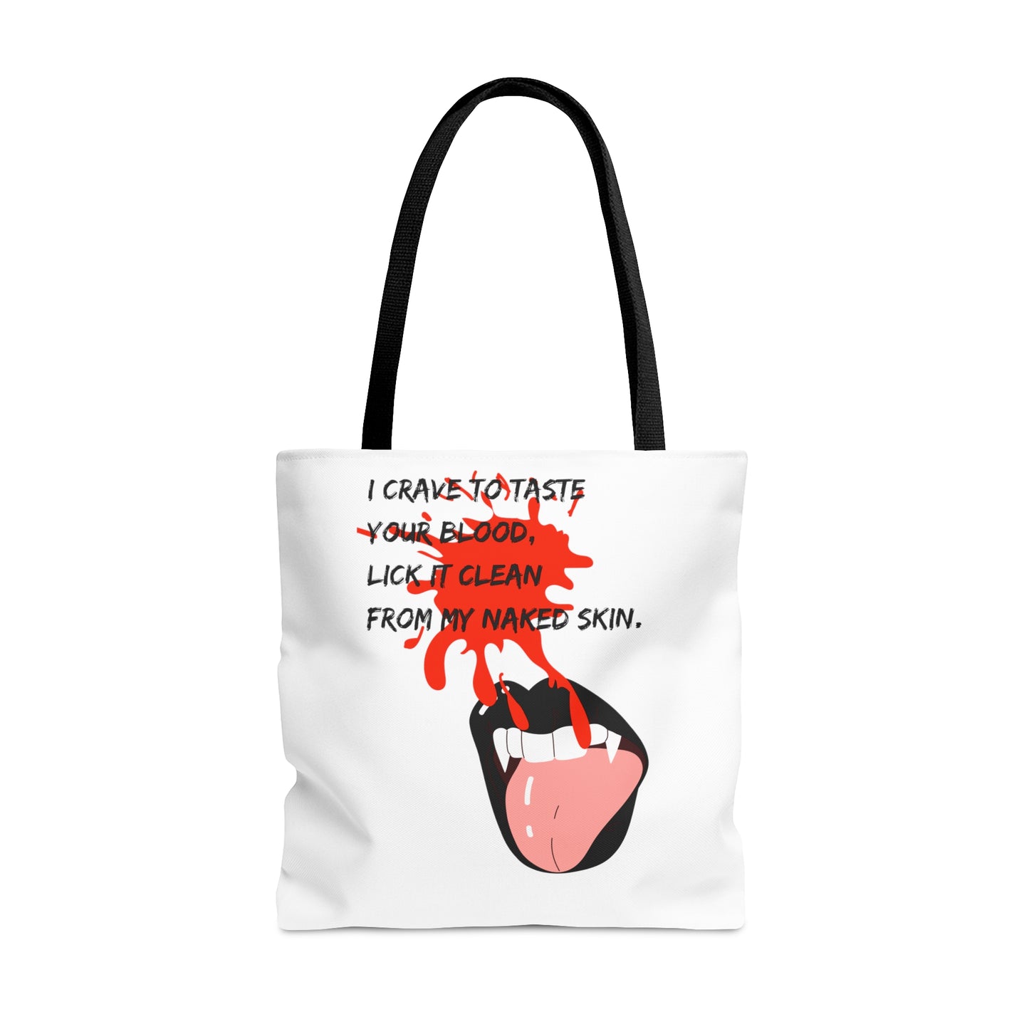 LICK YOU CLEAN Tote Bag (AOP)