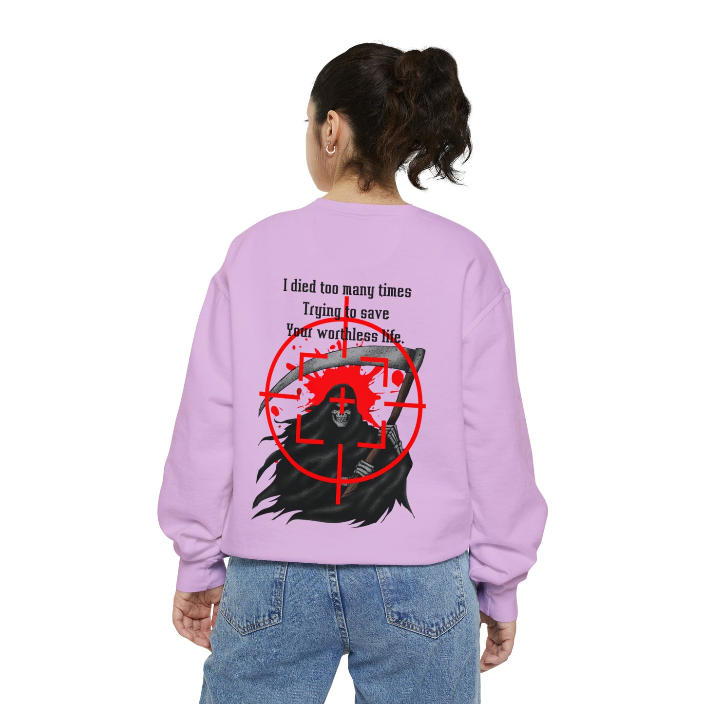 GAMER GIRL Unisex Garment-Dyed Sweatshirt
