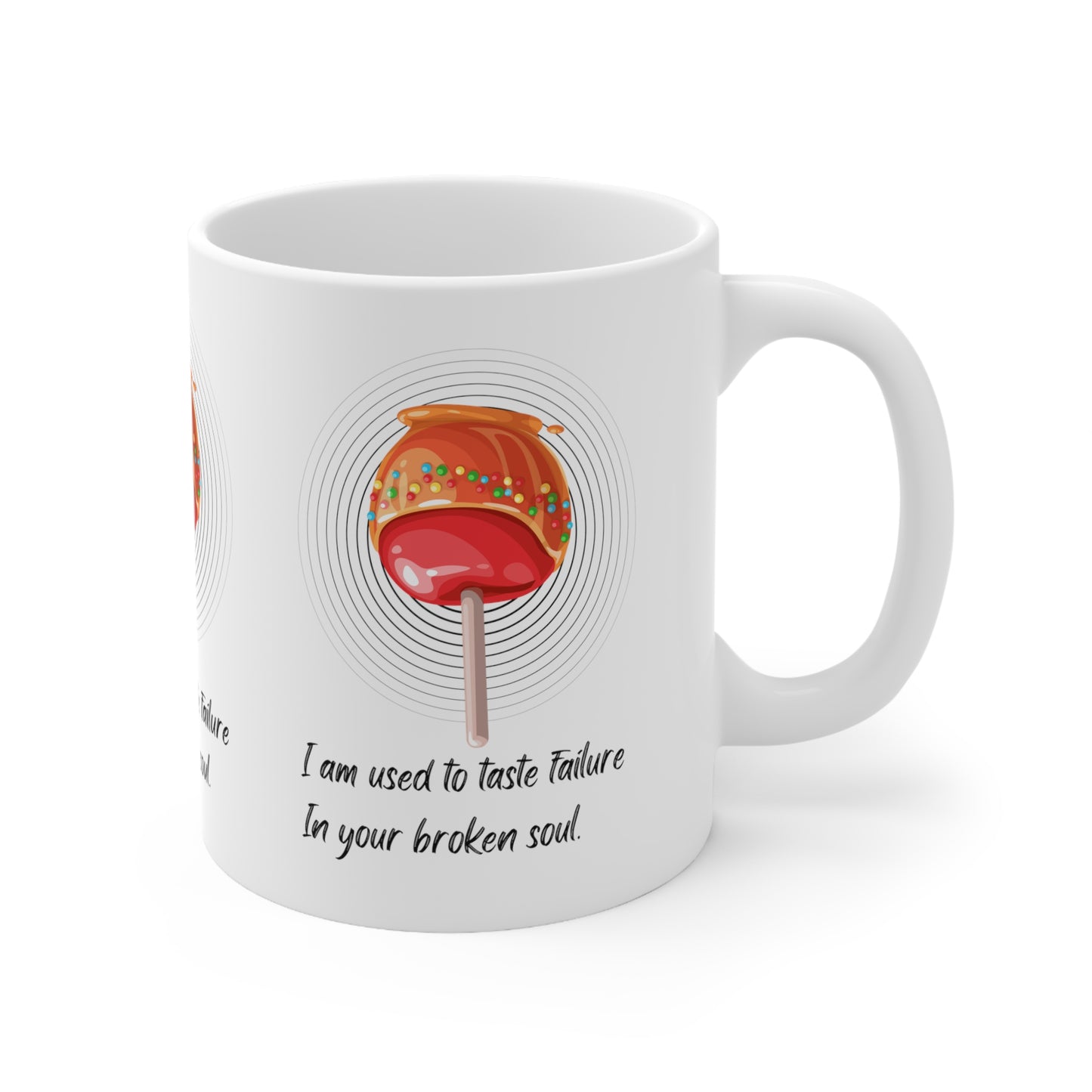 APPLE CANDY FAILURE Ceramic Mug 11oz