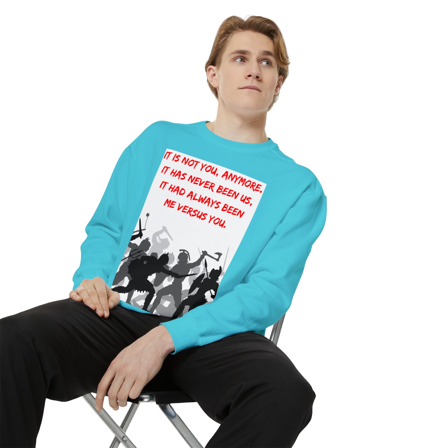 WARZONE  Unisex Garment-Dyed Sweatshirt